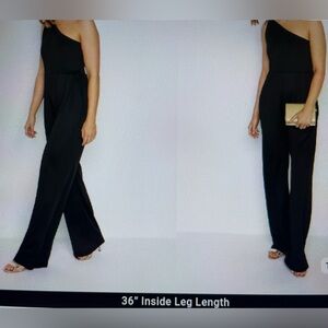 NWT Long Tall Sally One-Shoulder Jumpsuit